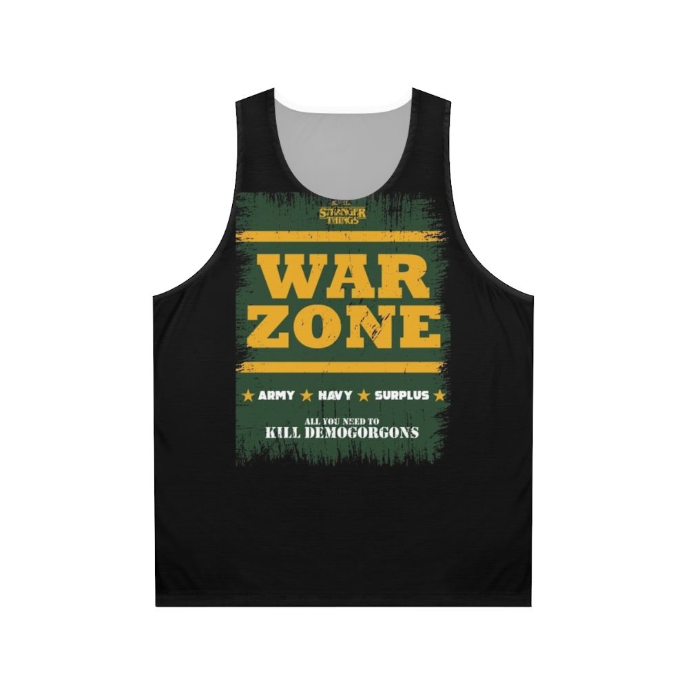 Stranger Things Season 4 War Zone Unisex Tank Top