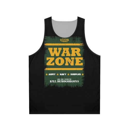 Stranger Things Season 4 War Zone Unisex Tank Top