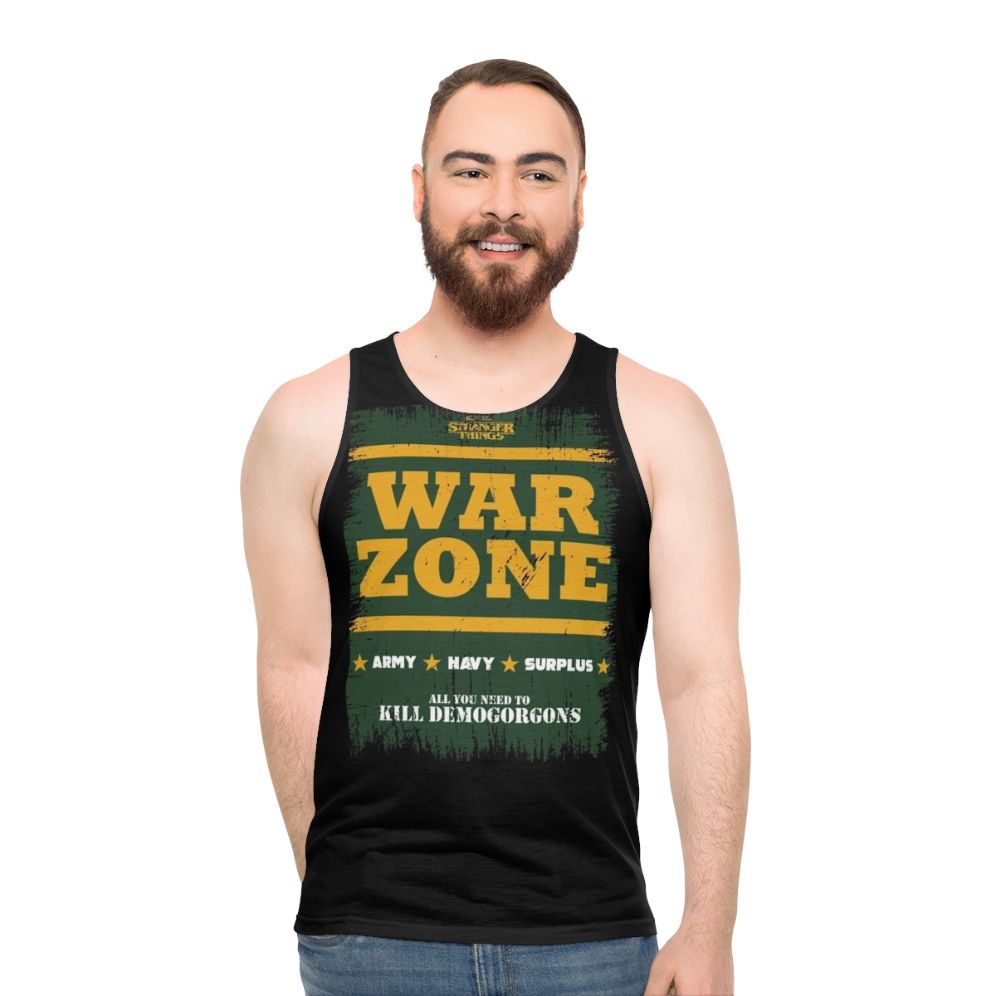 Stranger Things Season 4 War Zone Unisex Tank Top