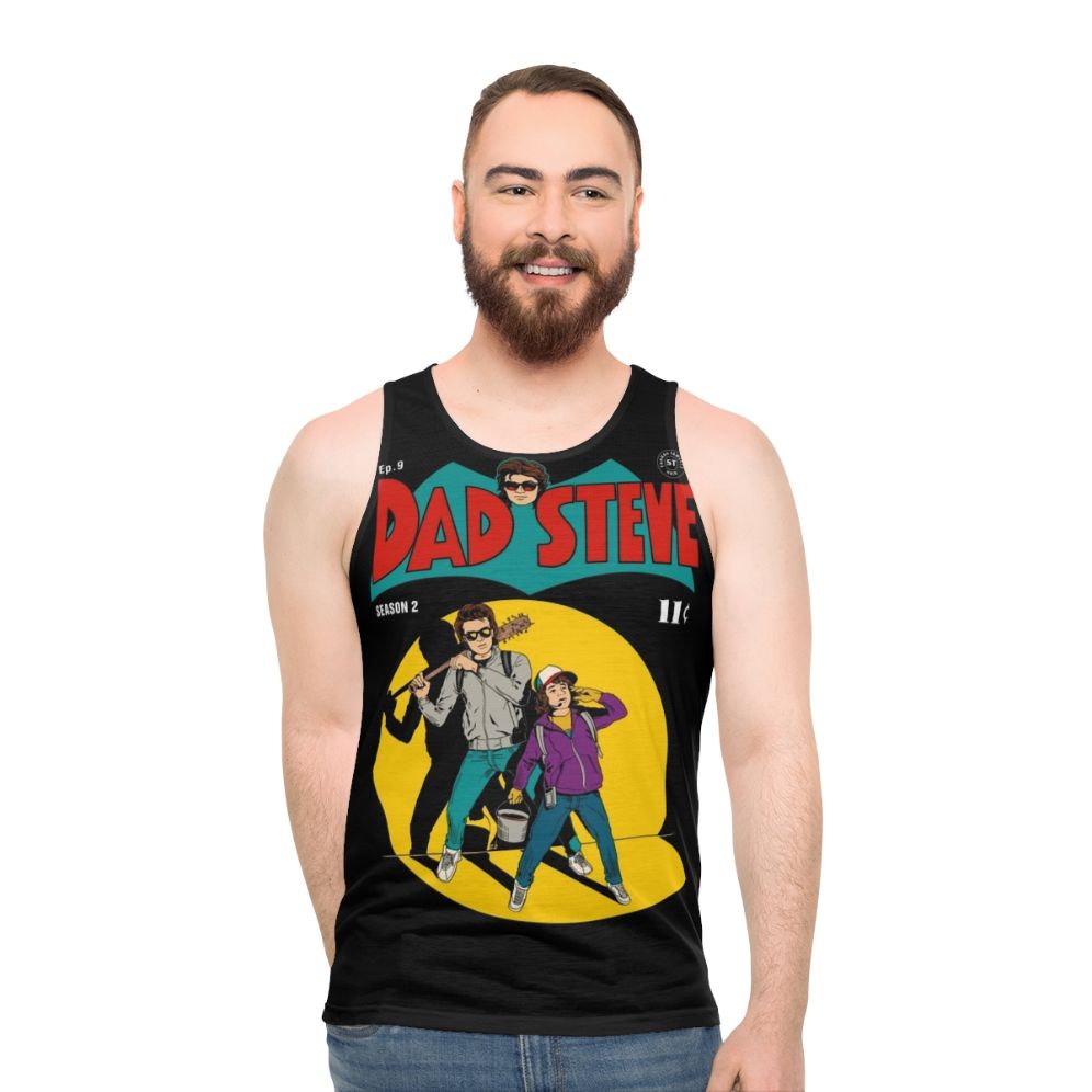 Stranger Things Steve Harrington Dad Unisex Tank Top