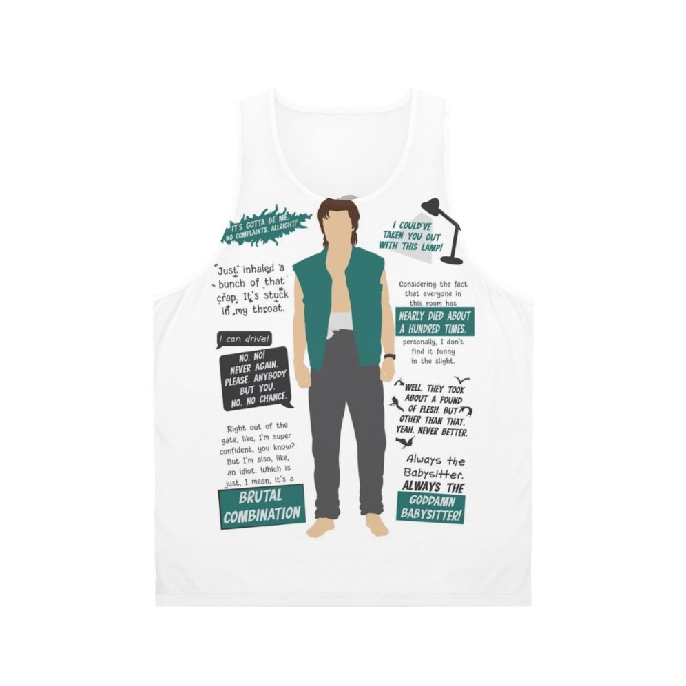 Stranger Things Steve Harrington Season 4 Quotes Minimalist Tank Top