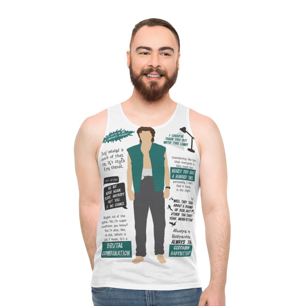 Stranger Things Steve Harrington Season 4 Quotes Minimalist Tank Top