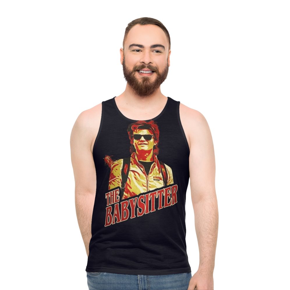 Unisex Stranger Things Steve The Babysitter Tank Top