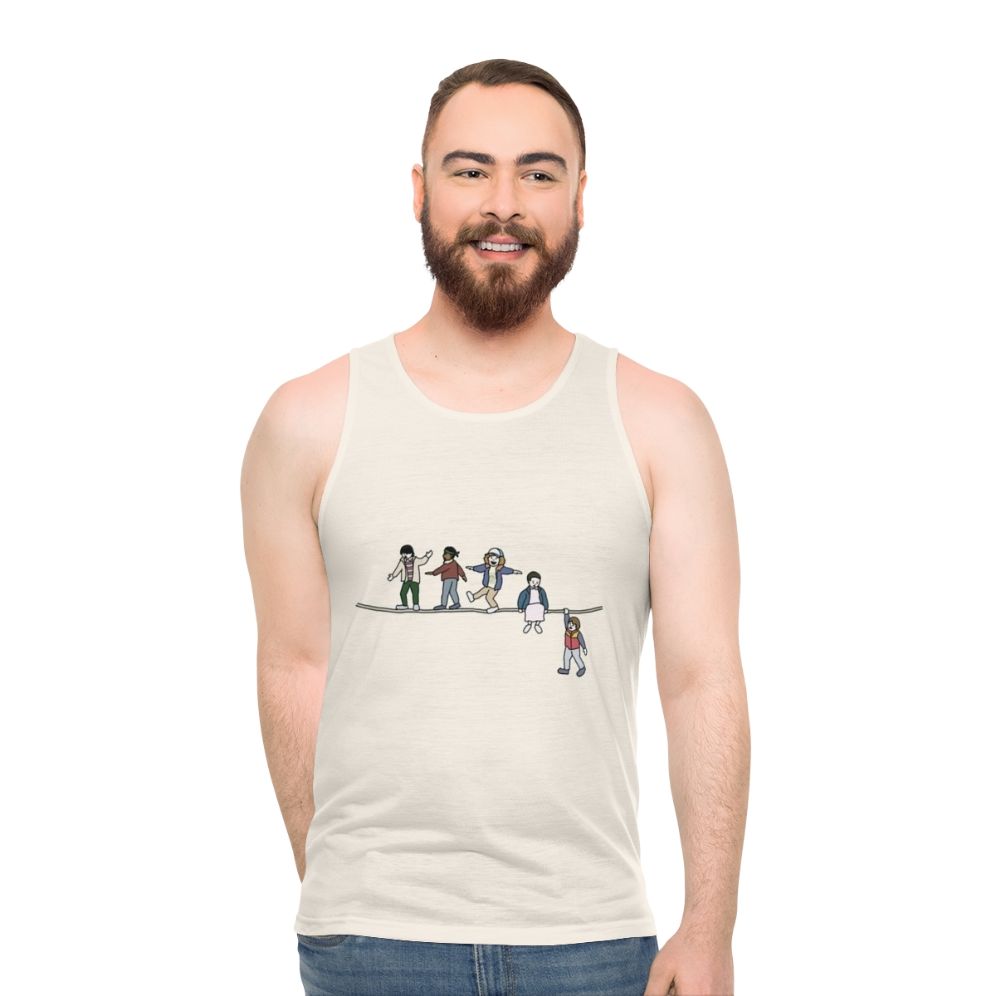 Stranger Things The Acrobat and The Flea Unisex Tank Top