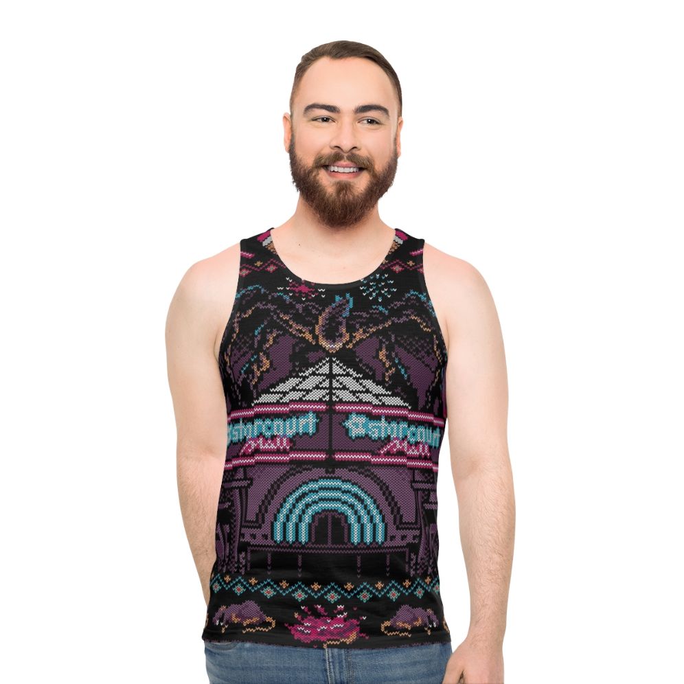 Stranger Things Unisex Holiday Tank Top