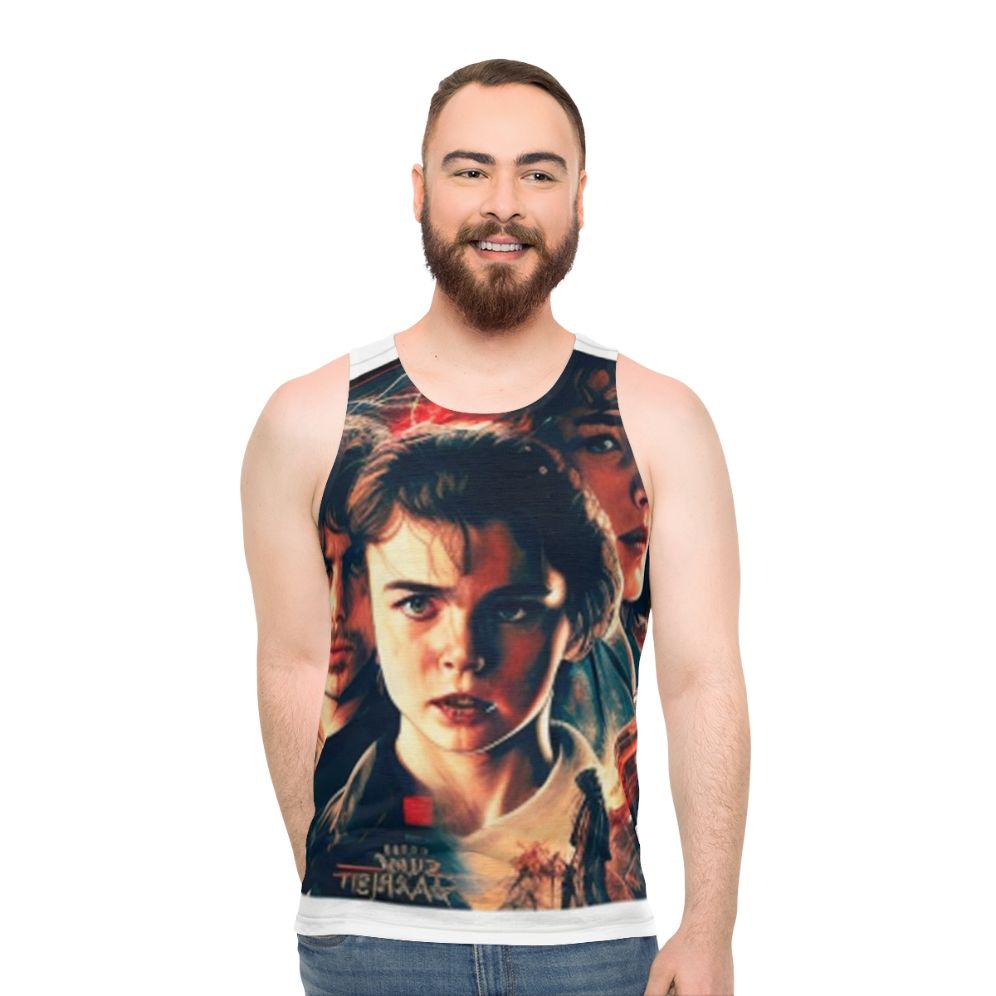 Stranger Things Unisex Tank Top with Retro 80s Style