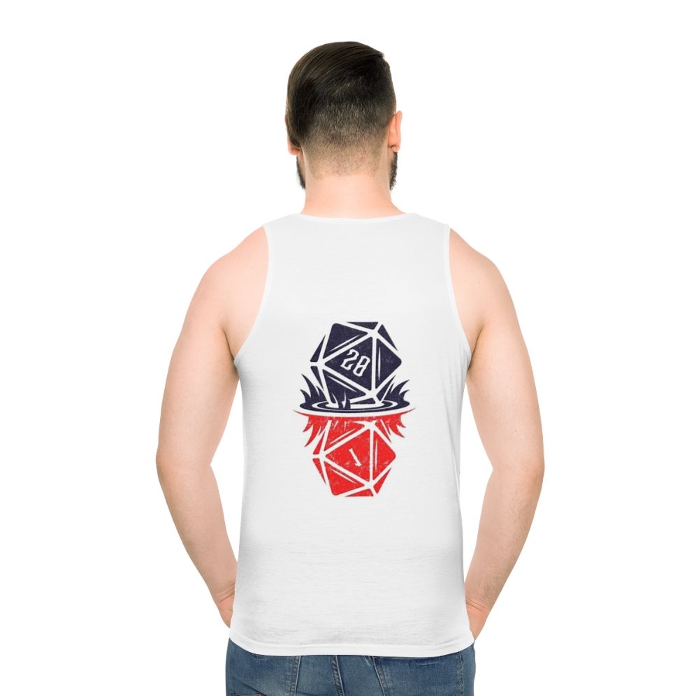 Stranger Things Upside Down D20 Dice Unisex Tank Top
