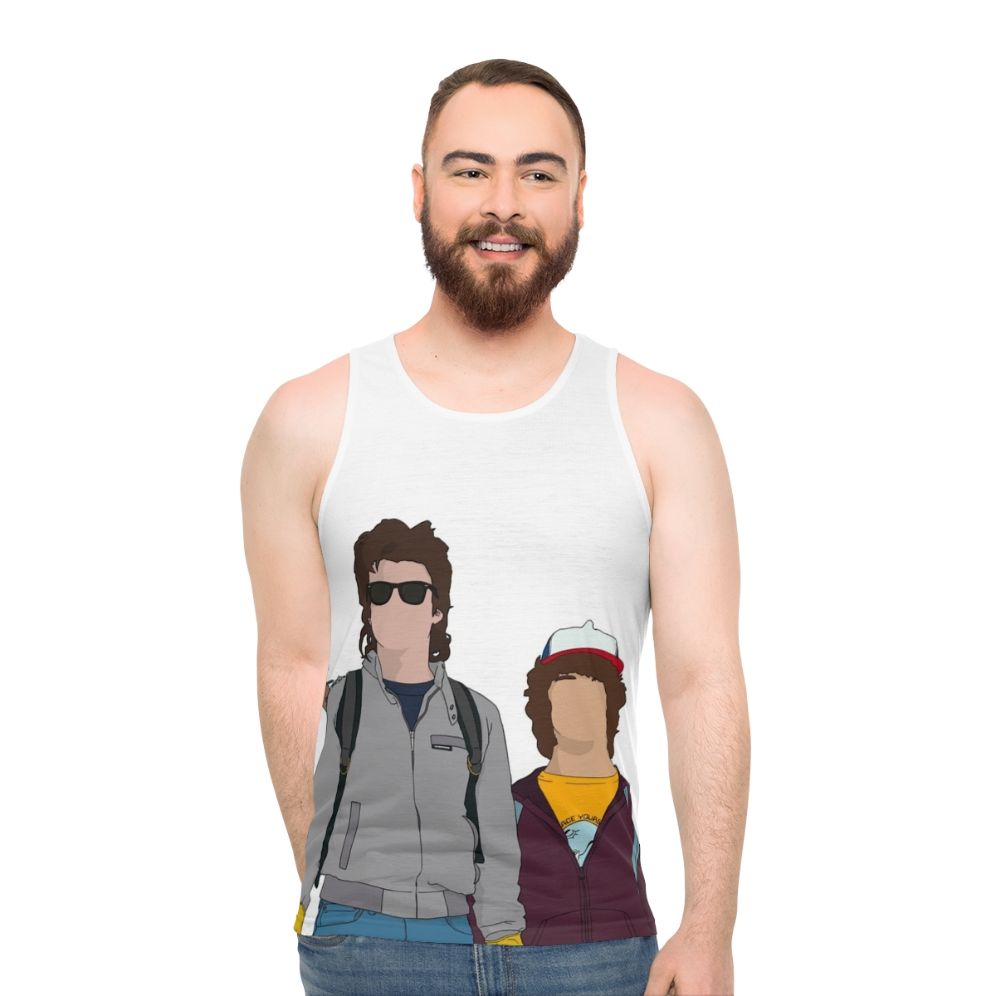 Unisex Stranger Things Upside Down Tank Top