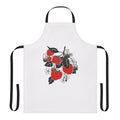 Strawberry apron featuring Caamp's iconic album artwork