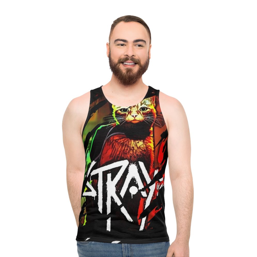 Stray game cool design unisex tank top