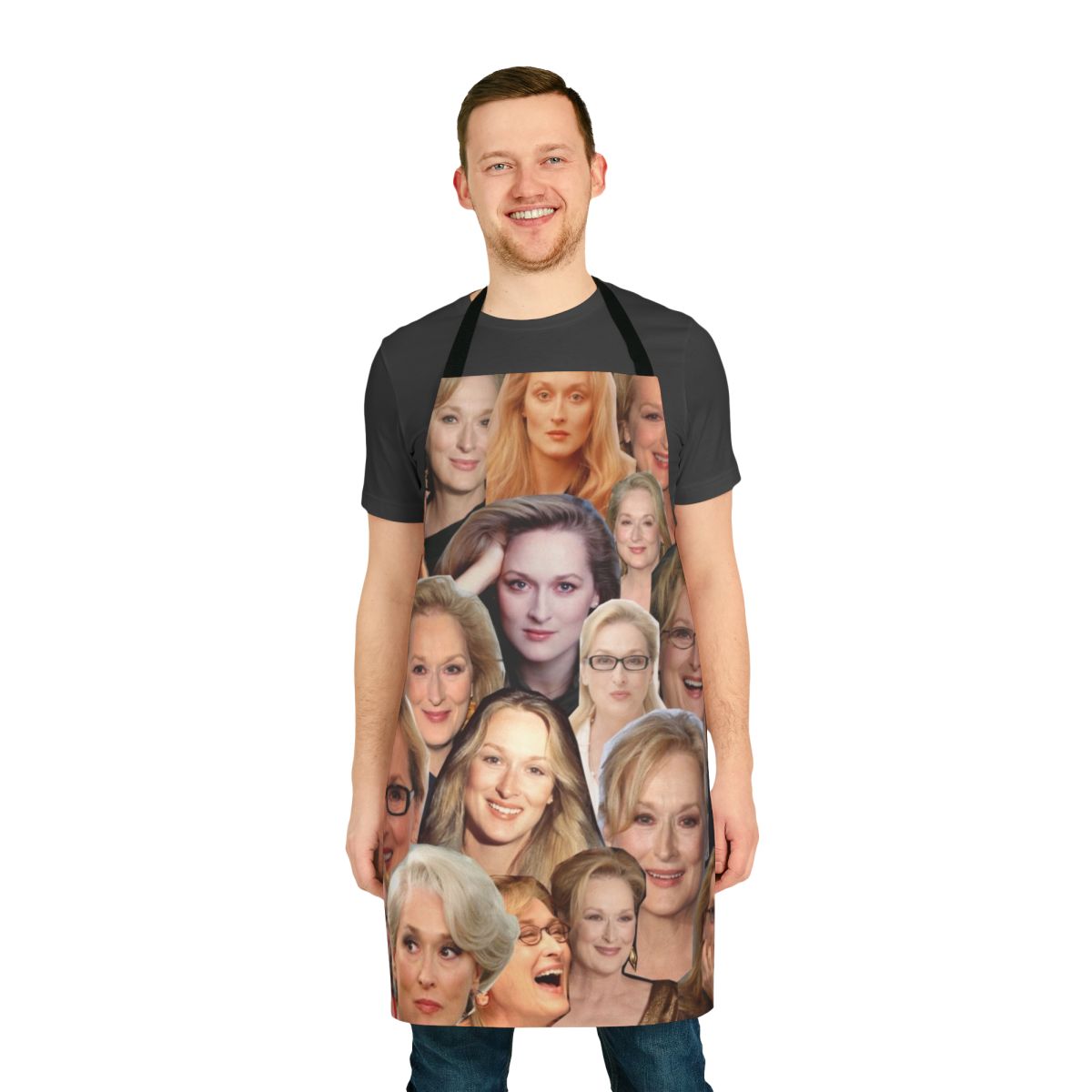 Streep Tease Apron featuring Meryl Streep and Rhys Nicholson