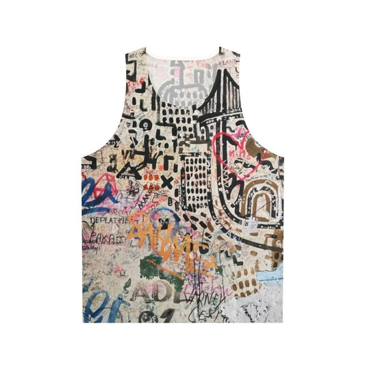 Unisex Street Art Banksy Inspired Tank Top