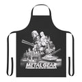 A high-quality metal gear-inspired apron for gamers and cooking enthusiasts.