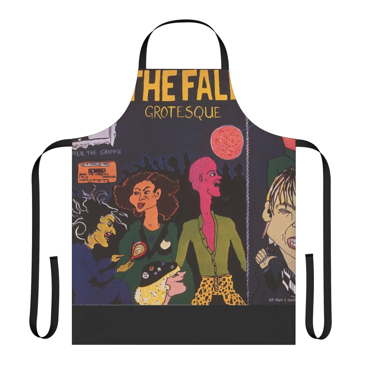 A striking grotesque-inspired apron for the fall season