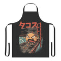 Kaiju-inspired apron with a bold monster design