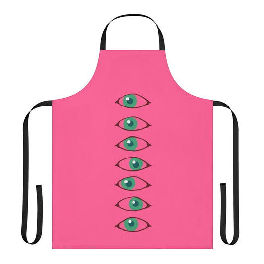 Striking Shifty Eye Apron with Printed Design
