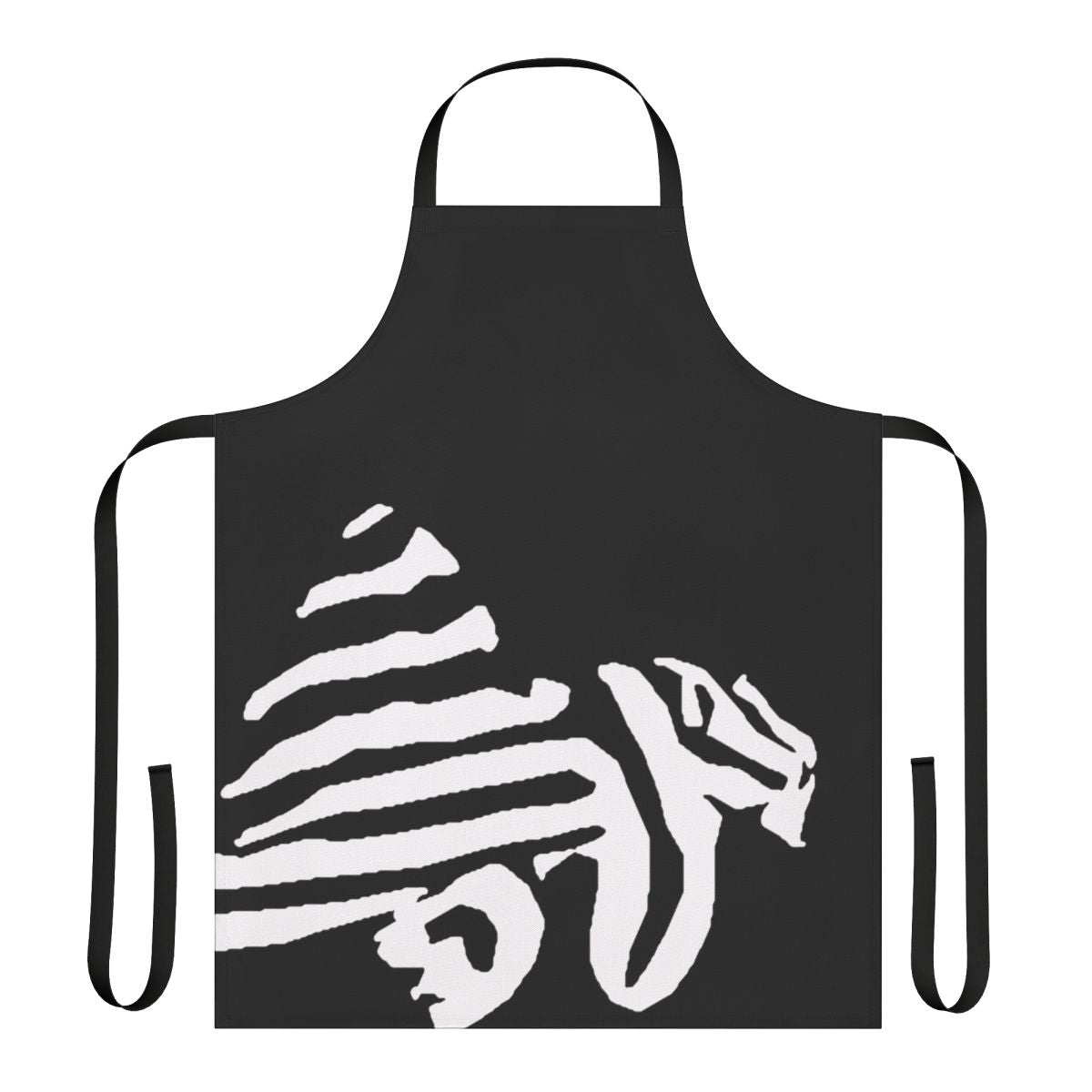 Apron featuring a zebra pleco, a striped freshwater aquarium fish
