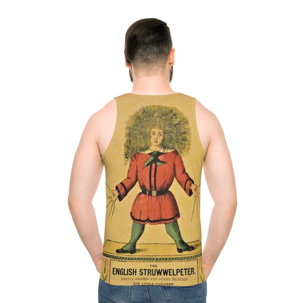 Struwwelpeter unisex tank top with horror-inspired design