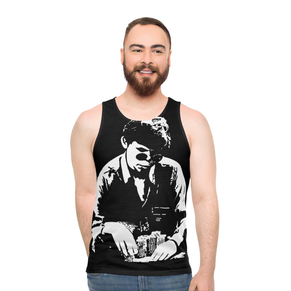 Stu Ungar Poker Legend Unisex Tank Top