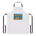 Assassin's Creed inspired apron featuring a beautiful ancient Egyptian landscape with pyramids and ruins.