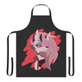 Helluva Boss Loona-themed apron with vibrant fan art design