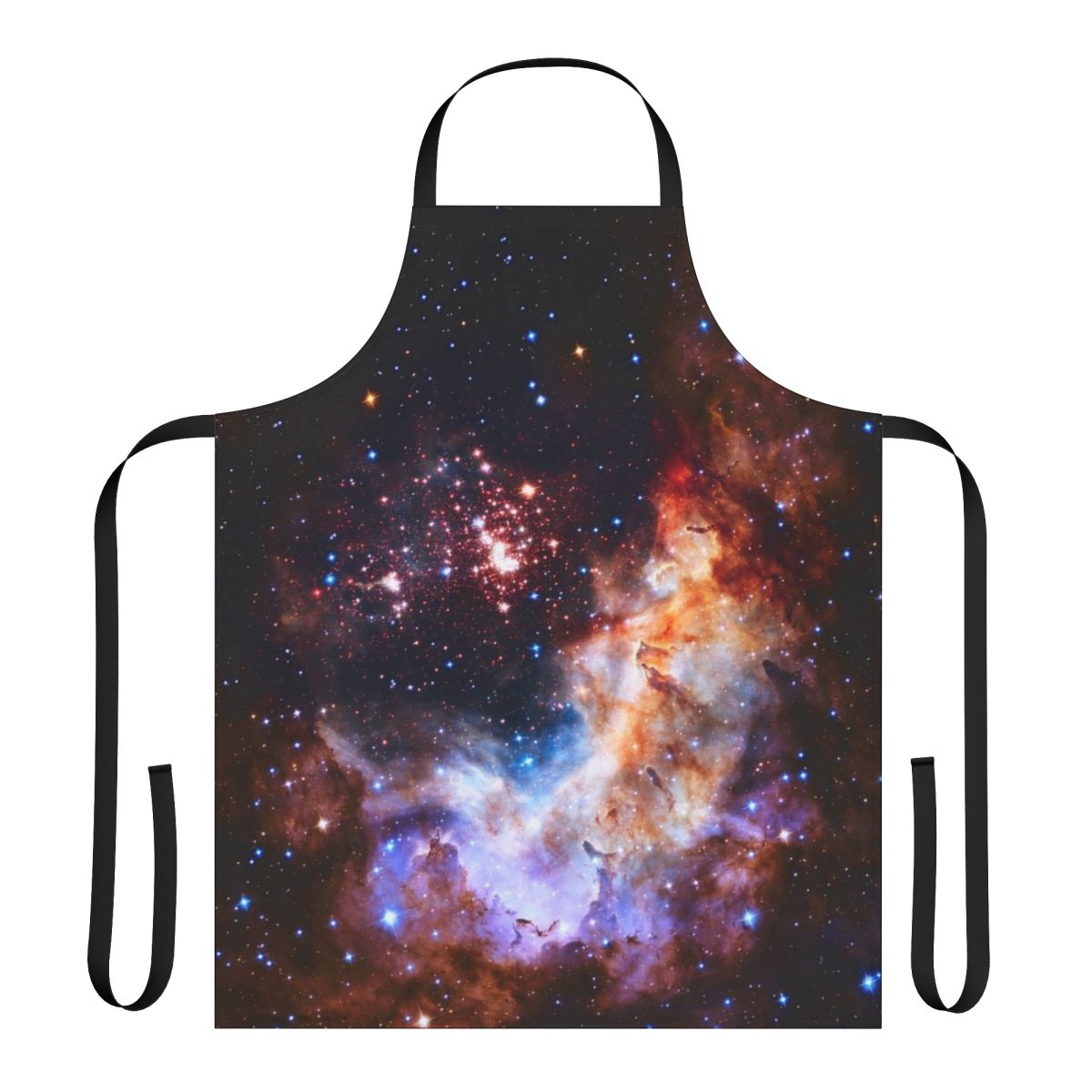 Apron featuring a vibrant image of the Westerlund 2 nebula, a stellar nursery in the Milky Way galaxy