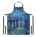 Apron featuring Starry Night over the Rhone by Vincent Van Gogh