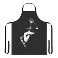 Apron with scooter stunt and trick design for outdoor sports and extreme activities