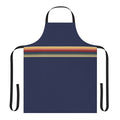 Colorful apron with rainbow pattern, inspired by the 13th Doctor from the TV series Doctor Who