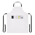 1975 band logo on a stylish, minimalist apron