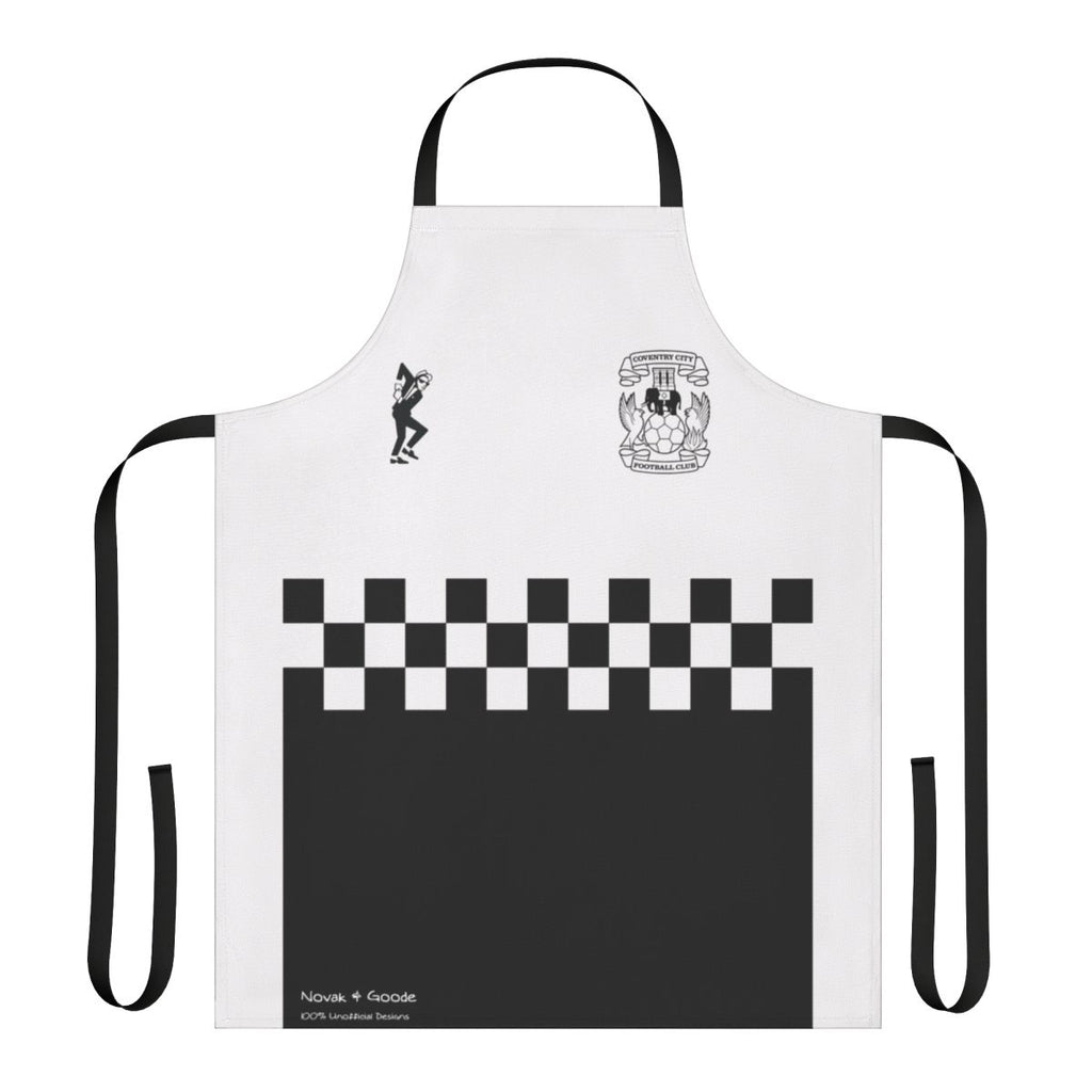 Photograph of a high-quality 2-tone 3rd kit style apron for cooking and baking