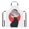 Nier Automata inspired 2B cosplay apron featuring a sleek, elegant design