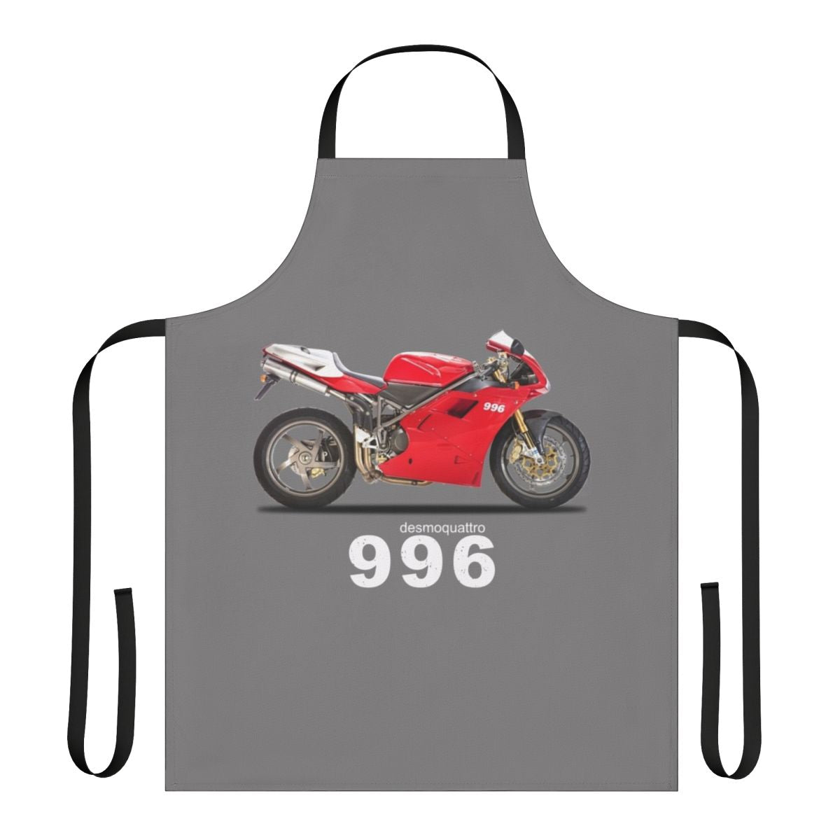 Motorcycle apron with 996SPS-inspired design
