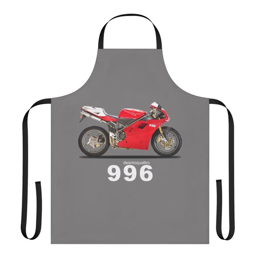 Motorcycle apron with 996SPS-inspired design