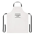 Stylish text design apron for accounting, finance, and bookkeeping professionals