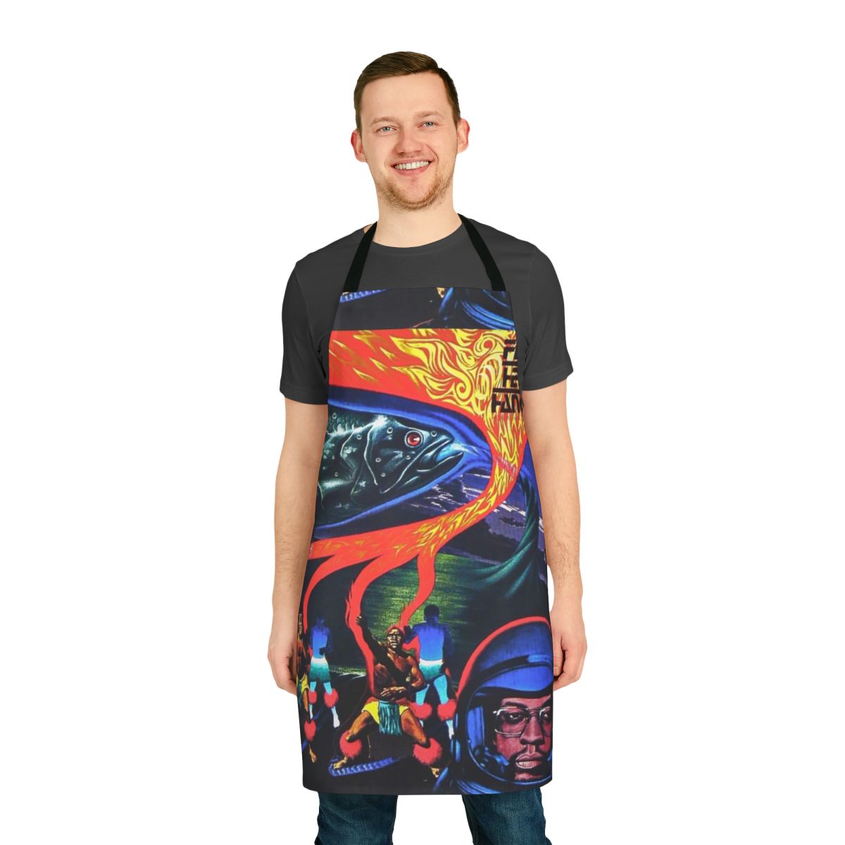 Flood Album Cover Printed on a High-Quality Kitchen Apron