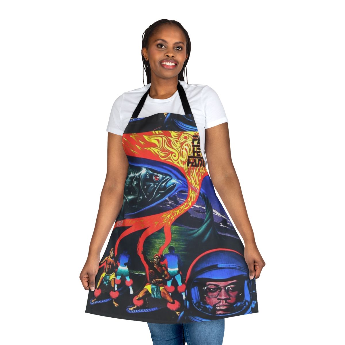 Flood Album Cover Printed on a High-Quality Kitchen Apron