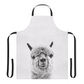 Minimalist alpaca apron for modern nursery and kids room