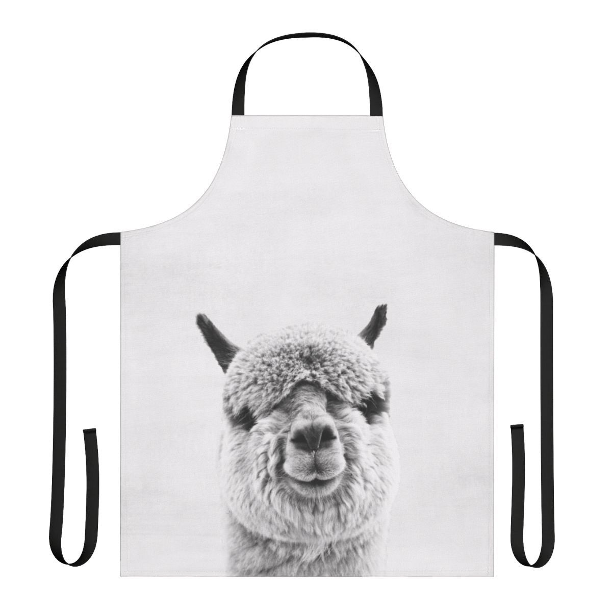 Minimalist alpaca apron for modern nursery and kids room