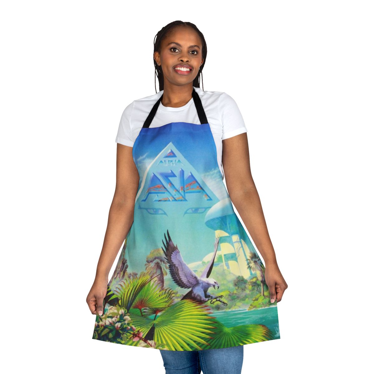 Stylish Alpha Apron with Asia Band Inspired Design