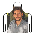 Alvaro Soler-inspired apron with singer's image and name