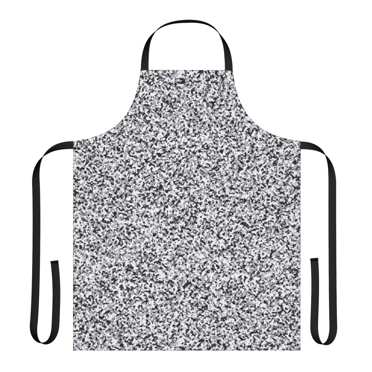 Analog TV Static Snow Apron with Hackswag Logo