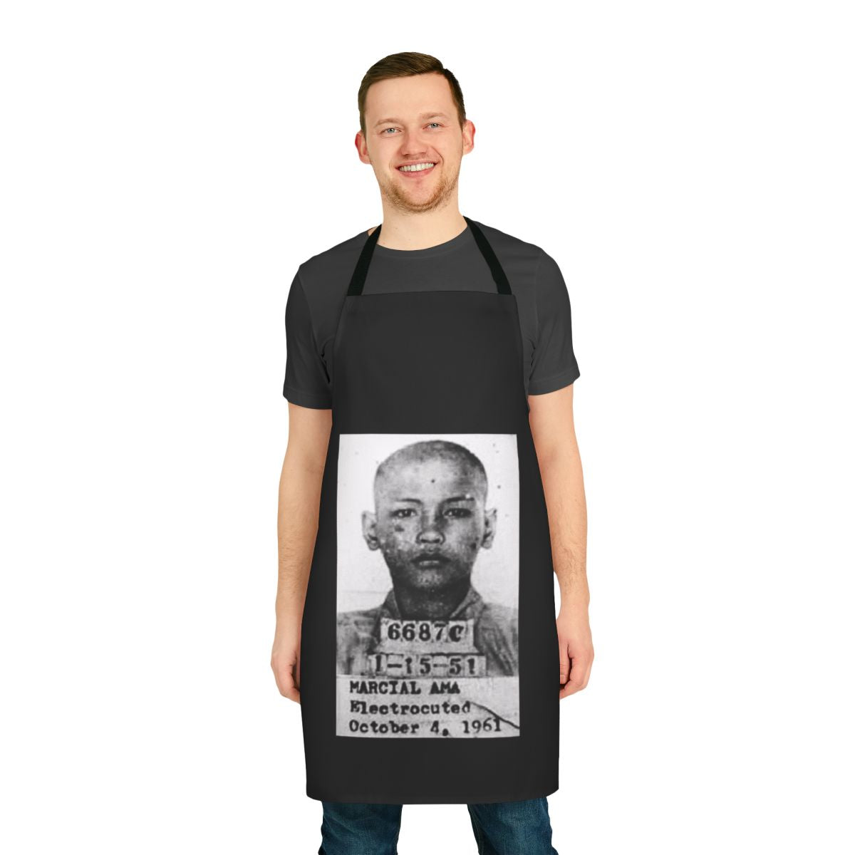 Adorable baby ama apron with cute design, perfect for cooking and baking with kids