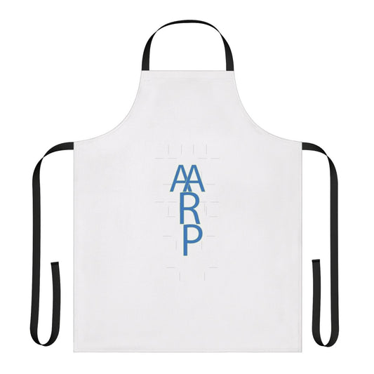 Stylish AARP-inspired apron with a versatile design