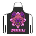 Hyena-themed apron with Japanese-inspired kawaii design