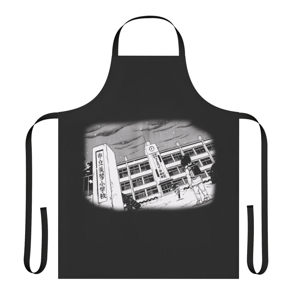 Erased Anime Inspired Apron with Boku Dake ga Inai Machi Graphic