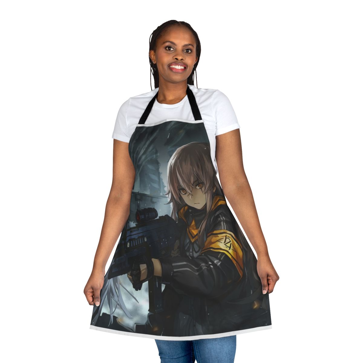 Stylish Anime Apron Inspired by Girls Frontline Squad 404
