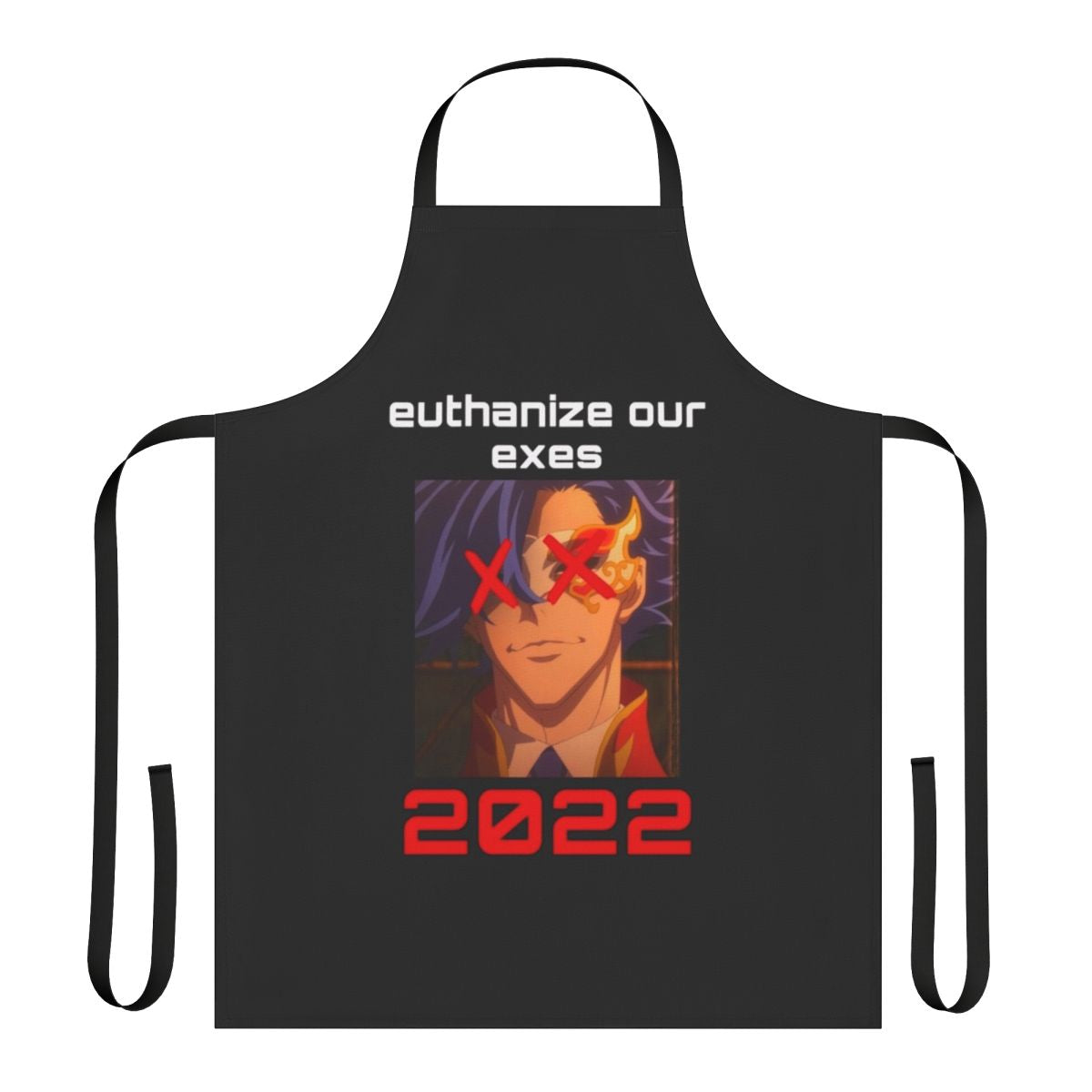 Anime-inspired apron featuring the Sk8 the Infinity logo and design