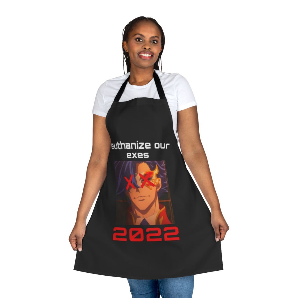 Anime-inspired apron featuring the Sk8 the Infinity logo and design