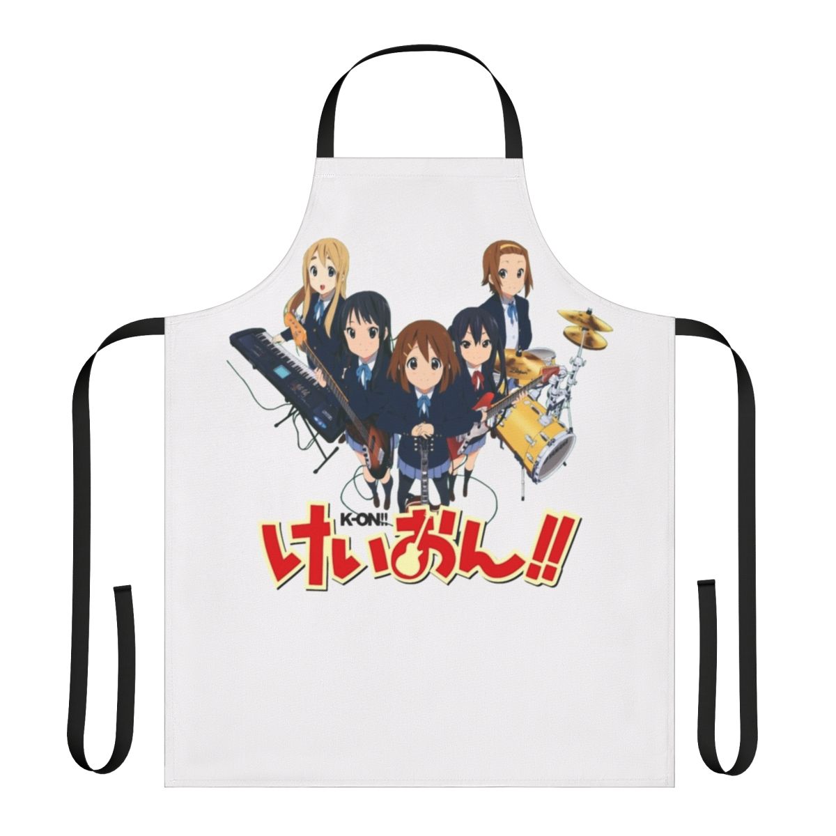K on Anime Logo Printed on a High-Quality Apron